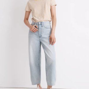 Madewell Balloon Jeans in Fitzgerald Wash